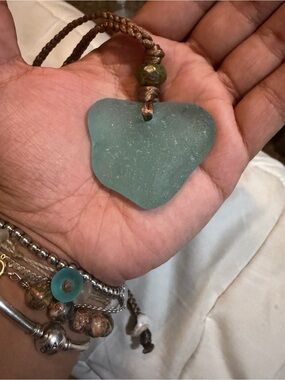 Sea Glass pendant Necklace